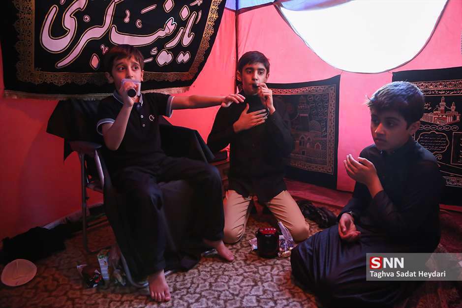 زیر سایه حسین (ع)