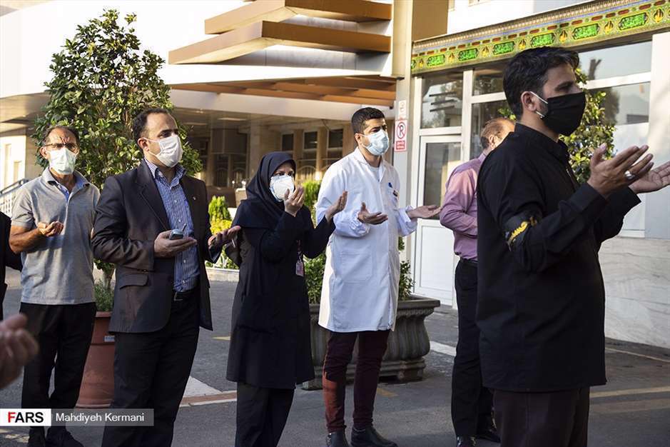 هیئت همدلی در بیمارستان کرونایی