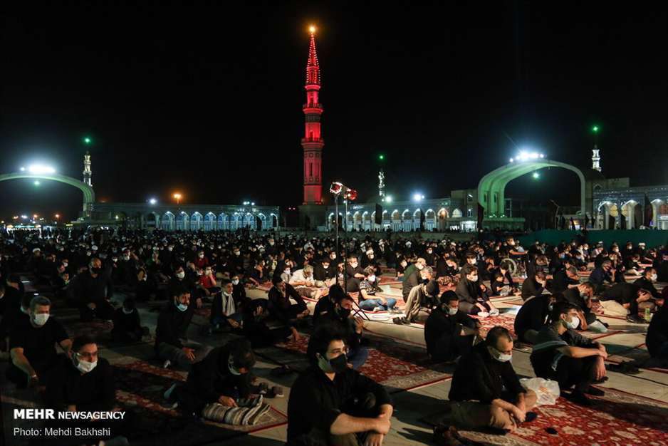 عزاداری محرم در مسجد مقدس جمکران
