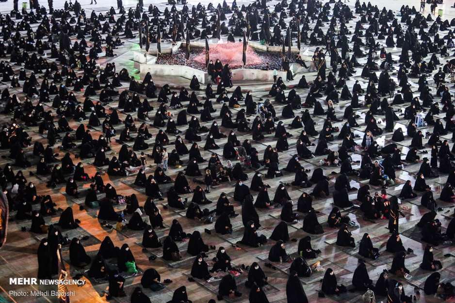 عزاداری محرم در مسجد مقدس جمکران