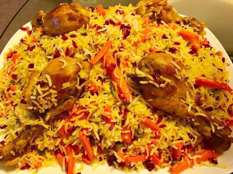هویج پلو شیرازی