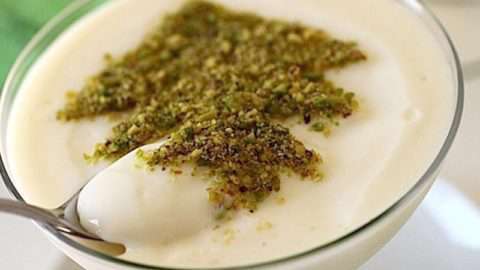 طرز تهیه فرنی
