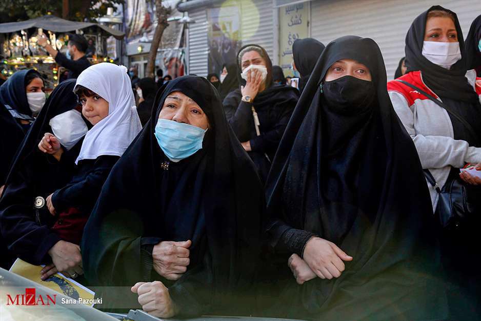 مراسم تشیع پیکر محمد محمدی، شهید امر به معروف