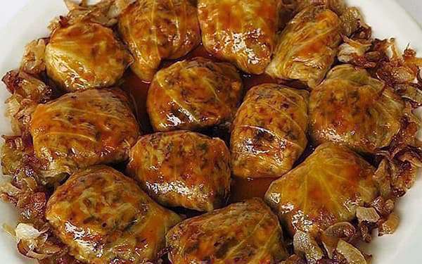 دلمه کلم برگ