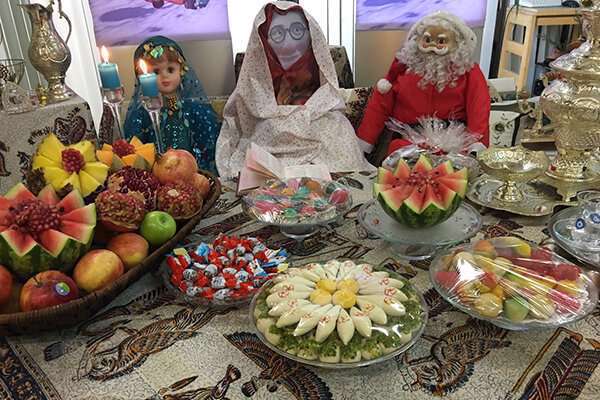افسانههای ایرانی شب یلدا و ننه سرما