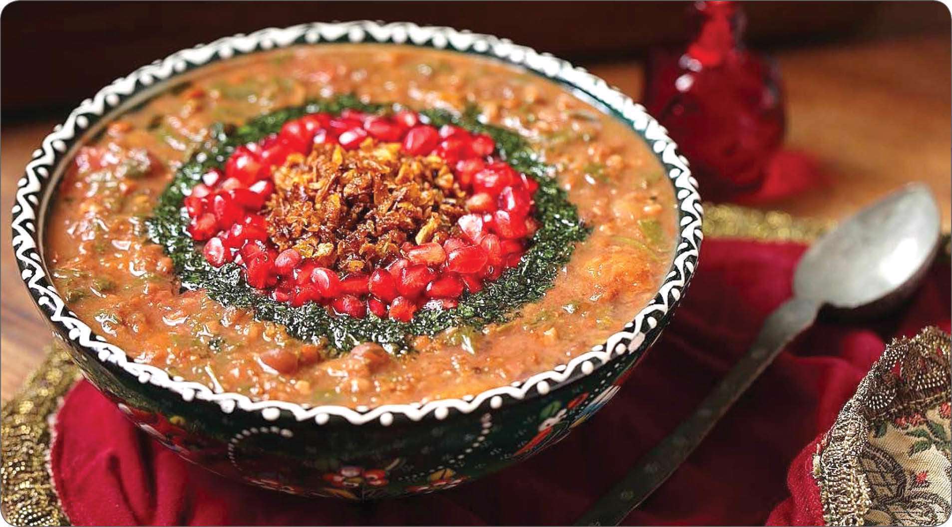 آش انار برای یلدایی خوشمزه آش انار برای یلدایی، میوه انار، آشپزی،