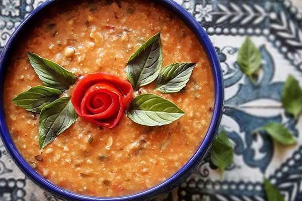 طرز تهیه چند نوع آش زمستانی طرز تهیه آش گوجه فرنگی