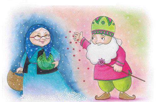 افسانههای ایرانی شب یلدا و ننه سرما
