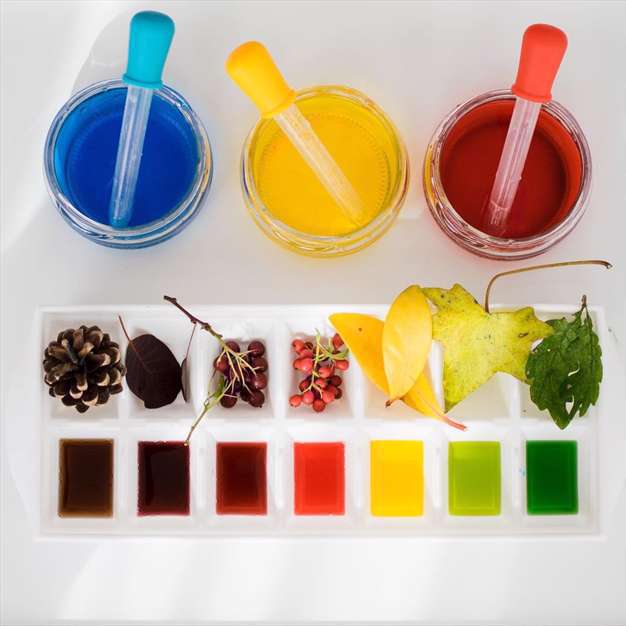 ایده هایی برای آموزش رنگ ها به کودکان