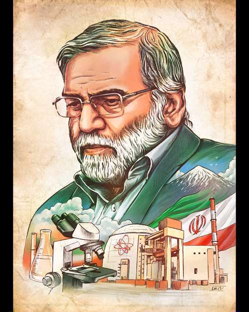 شهید پیشرفت | پوستر شهید محسن فخری زاده