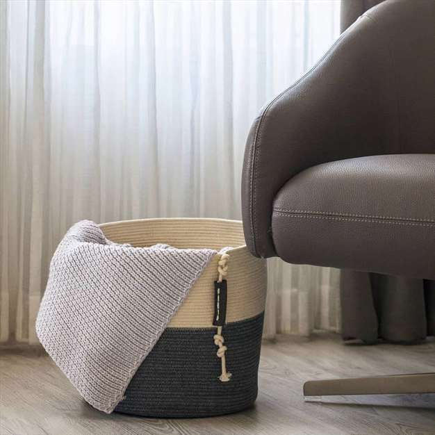 ایده برای بافت سبد نخی نظم دهنده