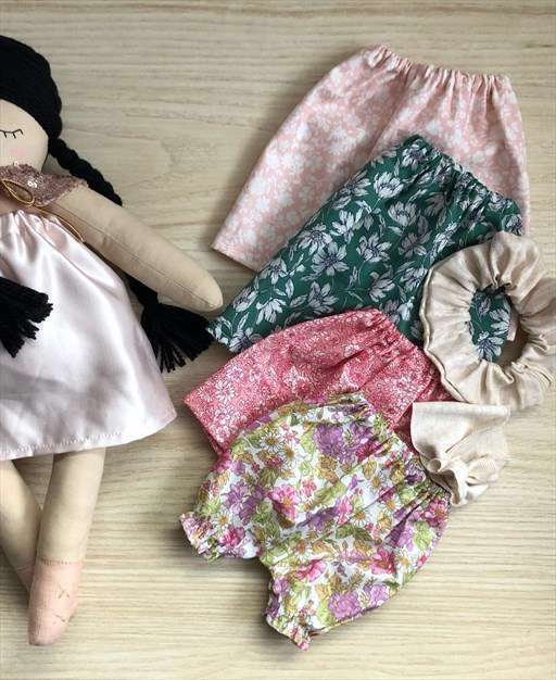 ایده ساده عروسک پارچه ای