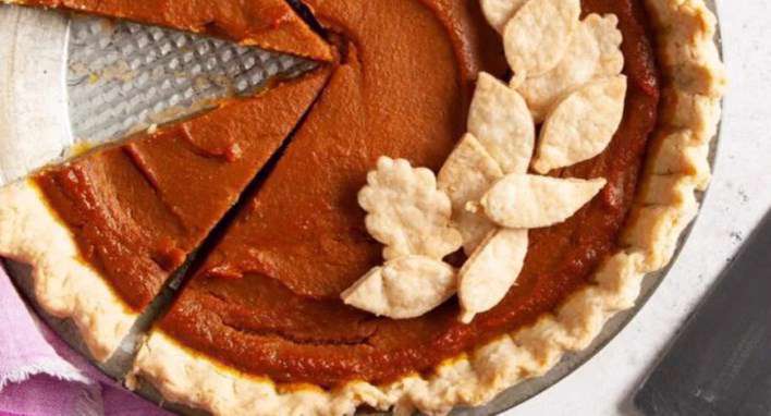 آموزش طرز تهیه کیک پای کدو حلوایی وگان پای کدو حلوایی