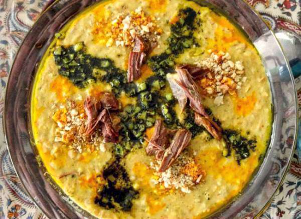 طرز تهیه خورشت بزقرمه کرمانی خورشت بزقورمه