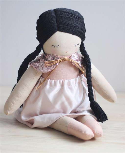 ایده ساده عروسک پارچه ای