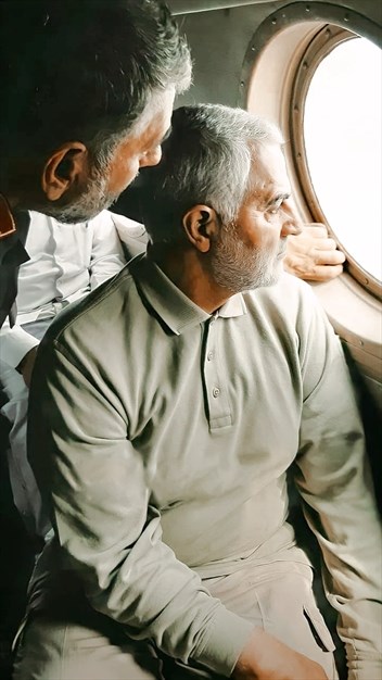 تصاویر خام و با کیفیت از سردار شهید سلیمانی