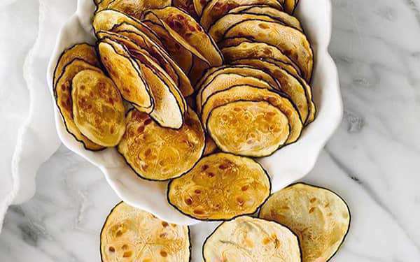 طرز تهیه چند نوع چیپس خوشمزه در خانه طرز تهیه چیپس کدو سبز