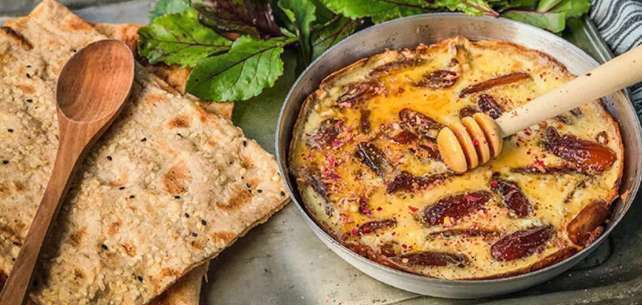 طرز تهیه املت خرما املت خرما