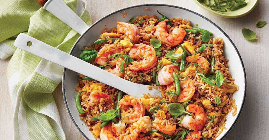 آشنایی با طرز تهیه غذاهای جنوبی میگو پلو بوشهری