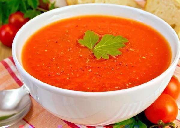 سوپ گوجه فرنگی