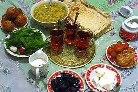 سفره افطار