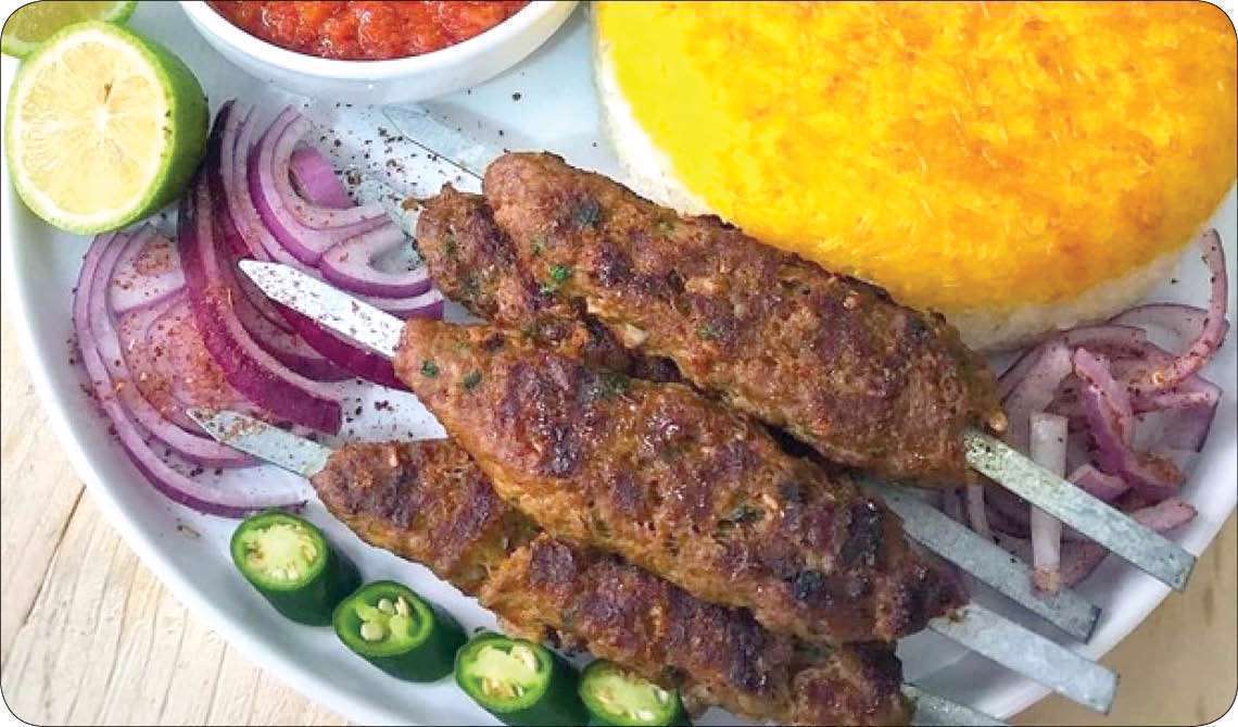 آشپزی - کباب گوشت و بلغور