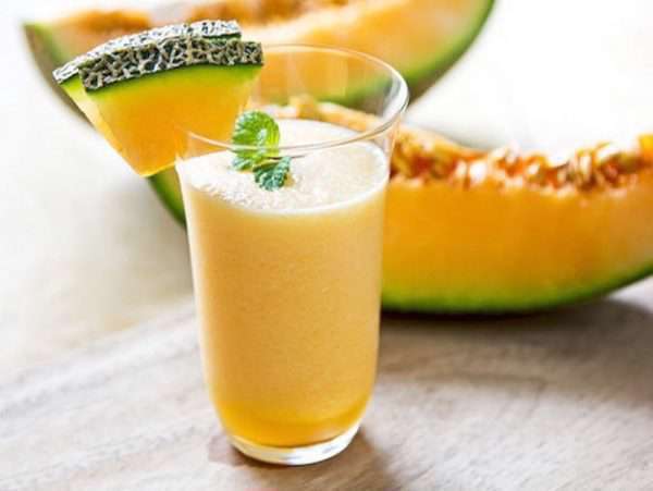 نوشیدنی نعنا و خربزه