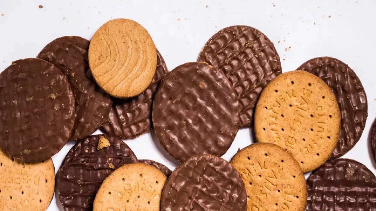 بسیکوییت دایجستیو شکلاتی