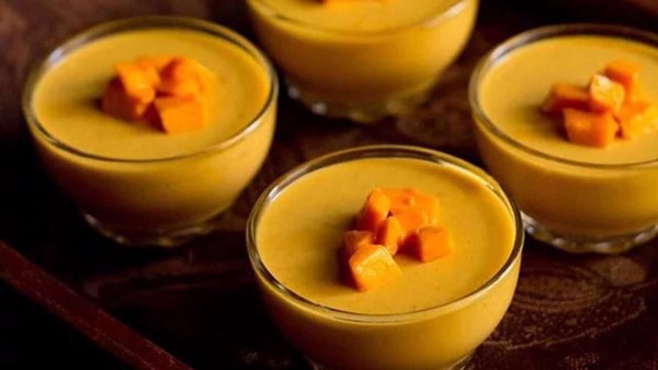 دسر ژله انبه