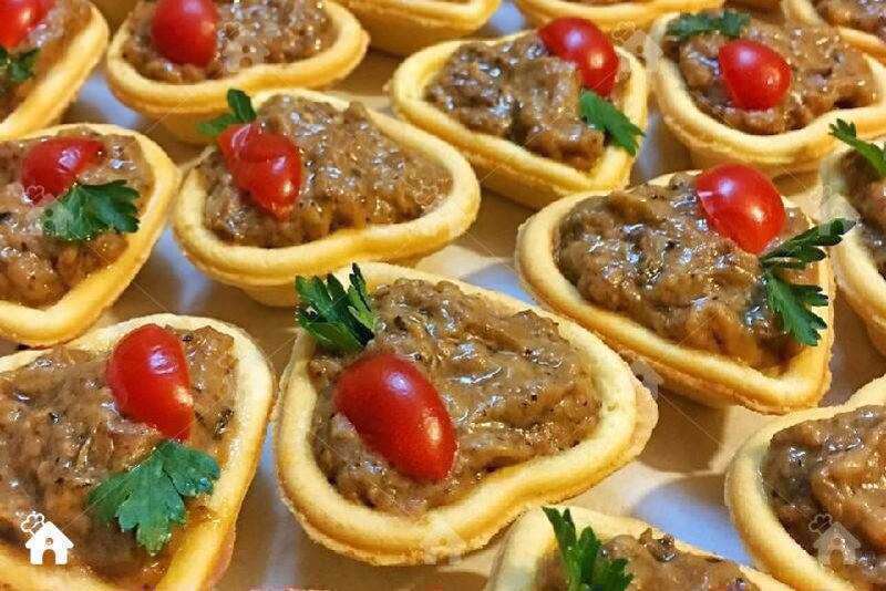 تارت کشک بادمجان و میرزا قاسمی