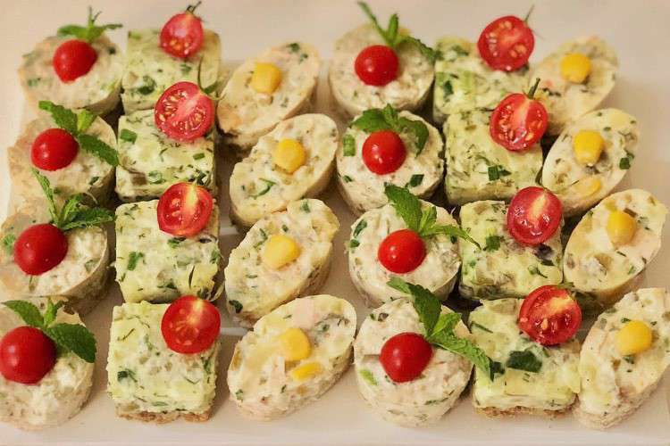 طرز تهیه فینگر فود کیک مرغ