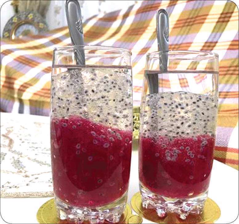نوشیدنی - شربت ژله ای -