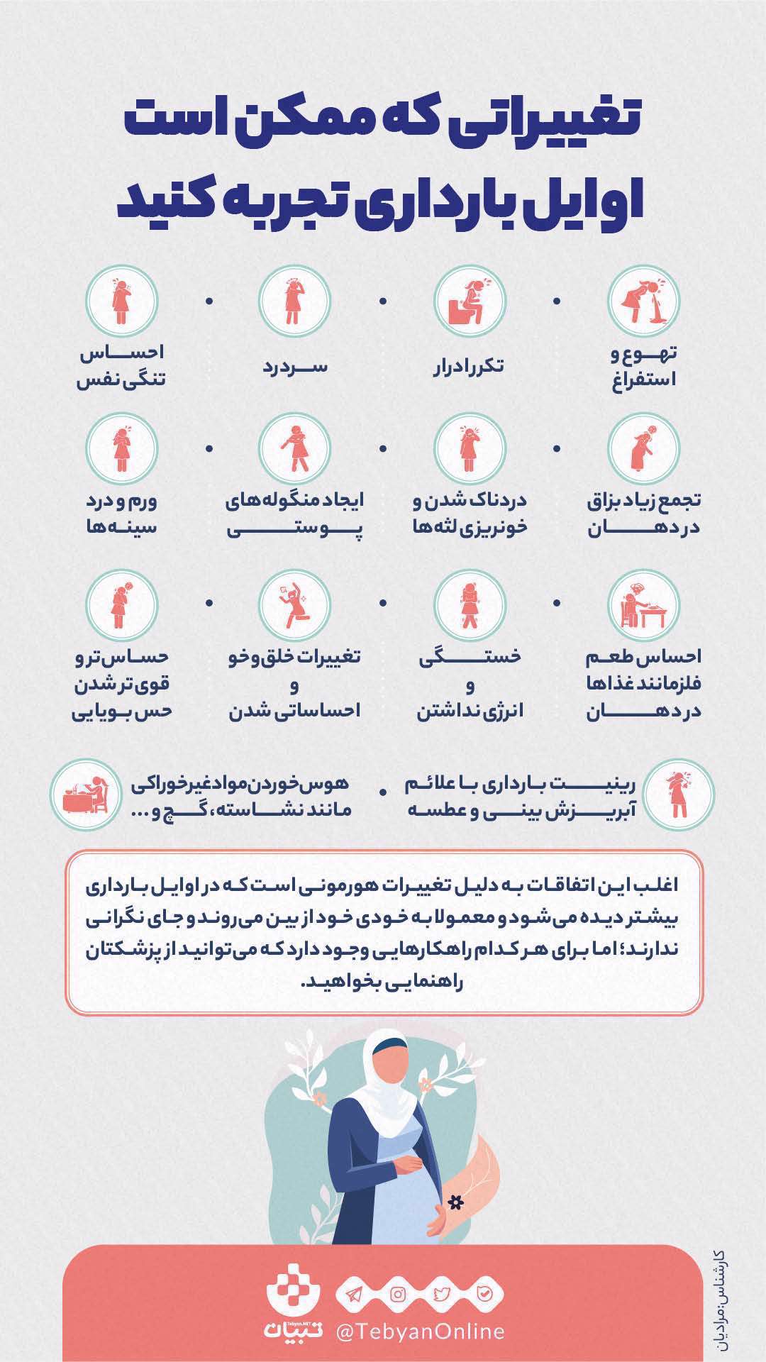 بارداری، اینفوگرافیک