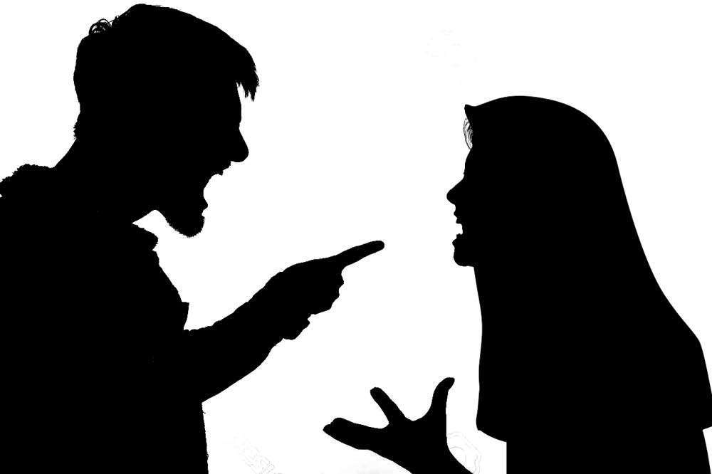 همسر بد دهان، رفتارهای پرخاشگرانه زوجین،