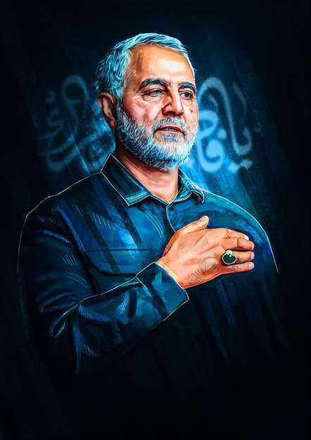 مجموعه پوسترهای حاج قاسم سلیمانی 