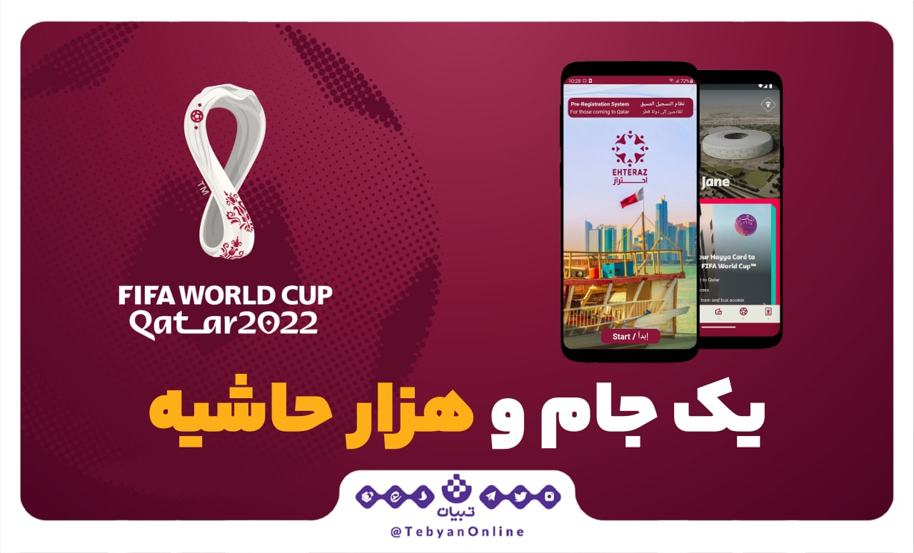 برنامه موبایلی، بد افزار، جام جهانی 2022، برنامه موبایلی، بد افزار، جام جهانی 2022،
