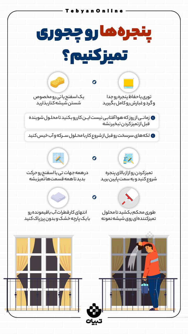 شستن پنجرهها، خانه تکانی، محلول های تمیز کننده، شستن پنجرهها، خانه تکانی، محلول های تمیز کننده،