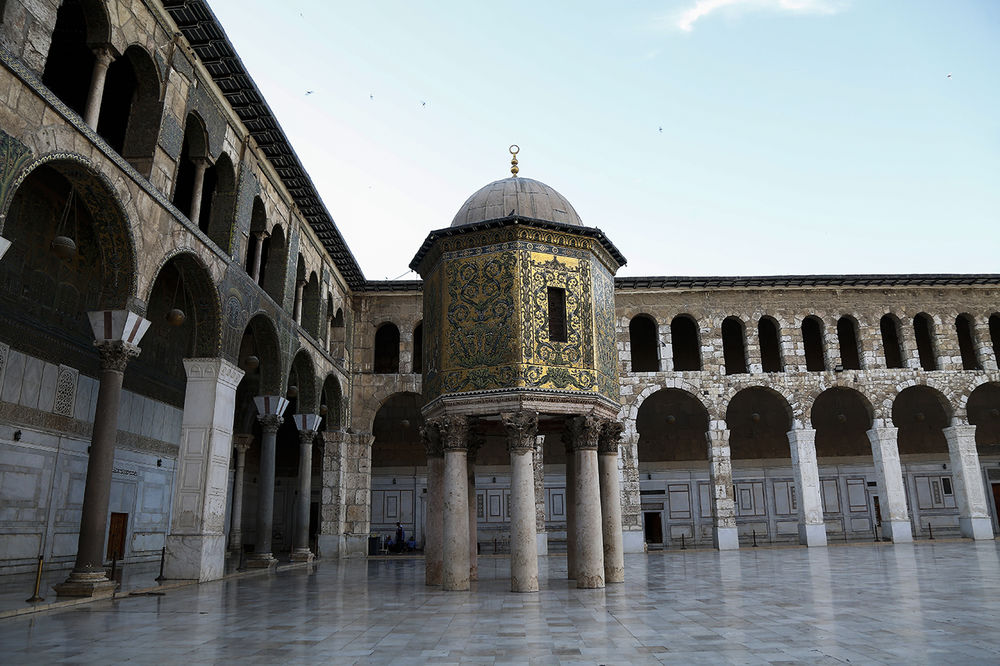 مسجد جامع اموی دمشق ، مسجد سوریه ، مسجد جامع اموی دمشق ، مسجد سوریه ،