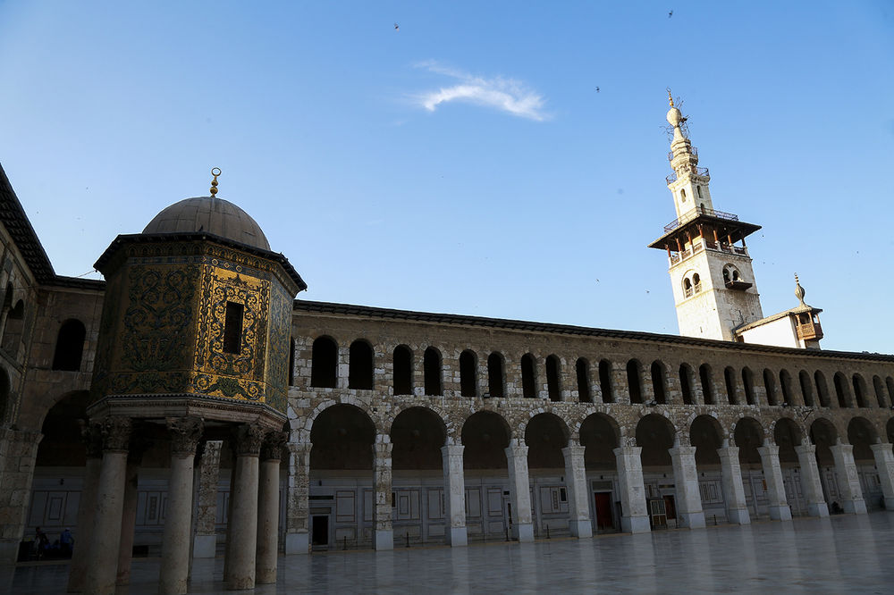 مسجد جامع اموی دمشق ، مسجد سوریه ، مسجد جامع اموی دمشق ، مسجد سوریه ،