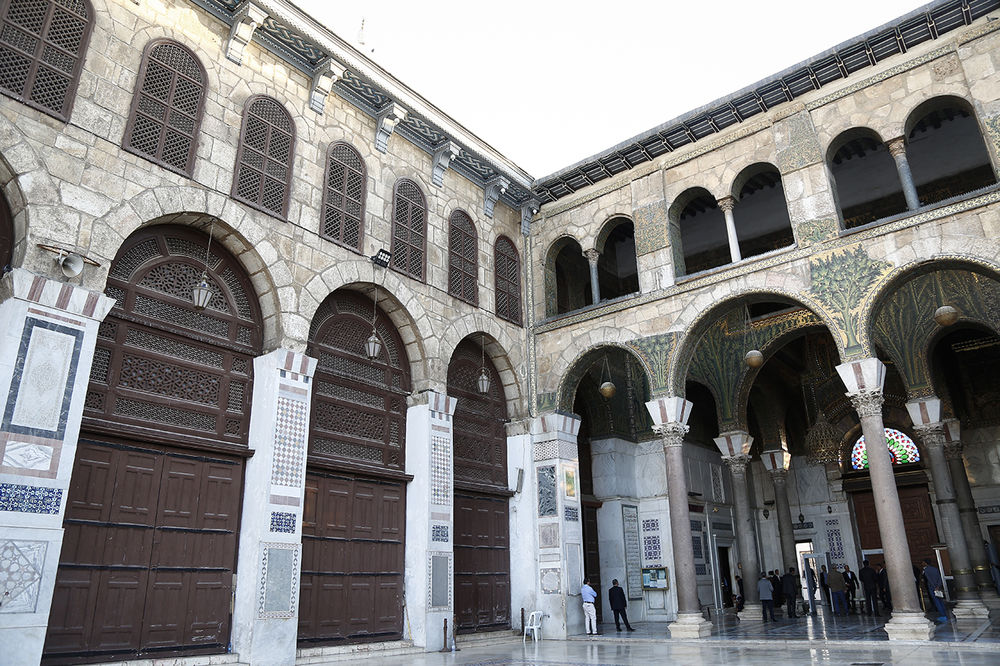 مسجد جامع اموی دمشق ، مسجد سوریه ، مسجد جامع اموی دمشق ، مسجد سوریه ،