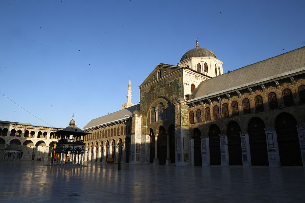 مسجد جامع اموی دمشق ، مسجد سوریه ، مسجد جامع اموی دمشق ، مسجد سوریه ،