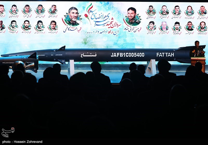 رونمایی از موشک هایپرسونیک فتاح، ابَر موشک هایپرسونیک فتاح ، جدیدترین دستاورد راهبردی نیروی هوافضای سپاه ، رونمایی از موشک هایپرسونیک فتاح، ابَر موشک هایپرسونیک فتاح ، جدیدترین دستاورد راهبردی نیروی هوافضای سپاه ،