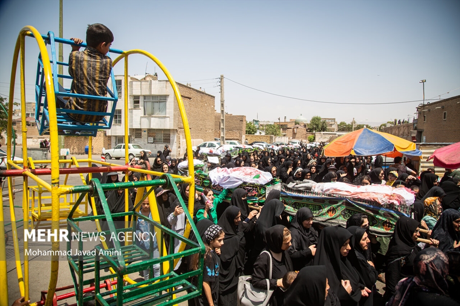 آئین کهن زنان قزوین به یاد زنان بنی اسد