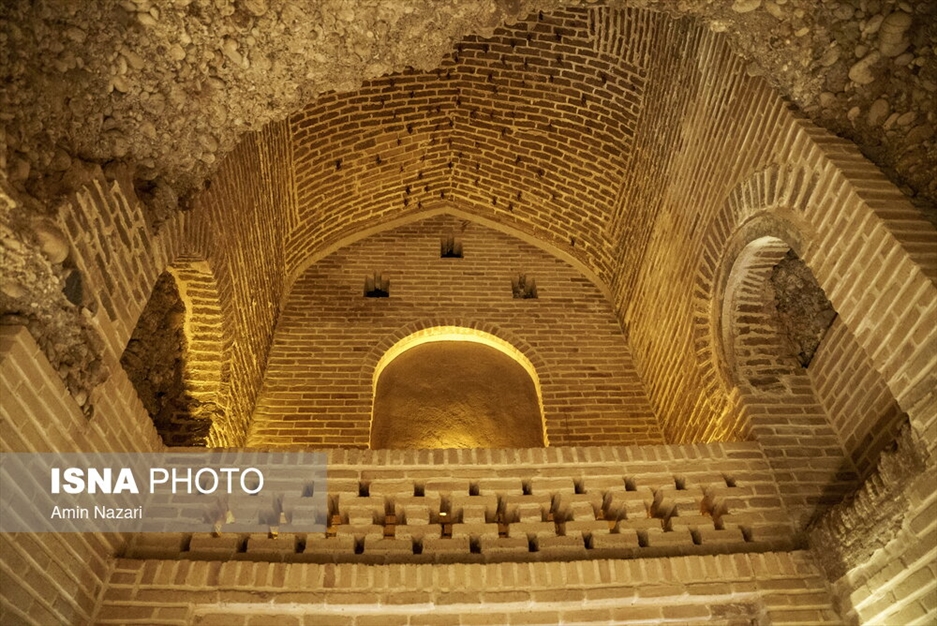 قُمِش آقامیر دزفول؛ اثری شگفت انگیز در زیر زمین