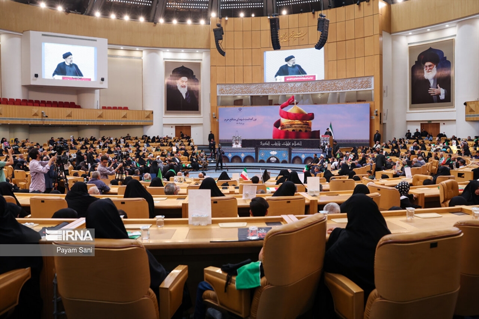 مراسم بزرگداشت شهدای مدافع حرم