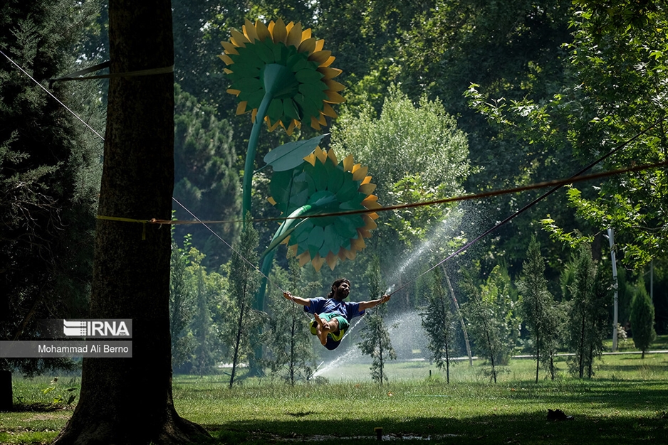 تهران در گرمترین ساعات سال