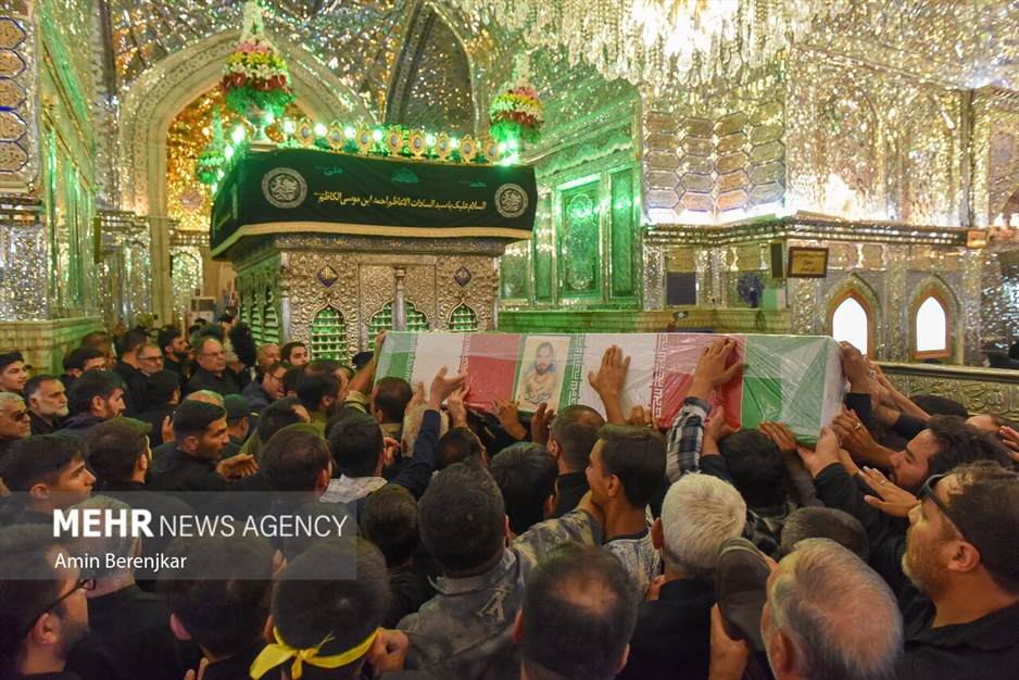 تشییع ۲ شهید حادثه تروریستی حرم شاهچراغ (علیه‌السلام)