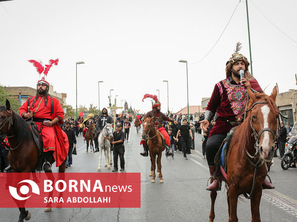 عزاداری دسته‌های بنی‌اسد در تهران