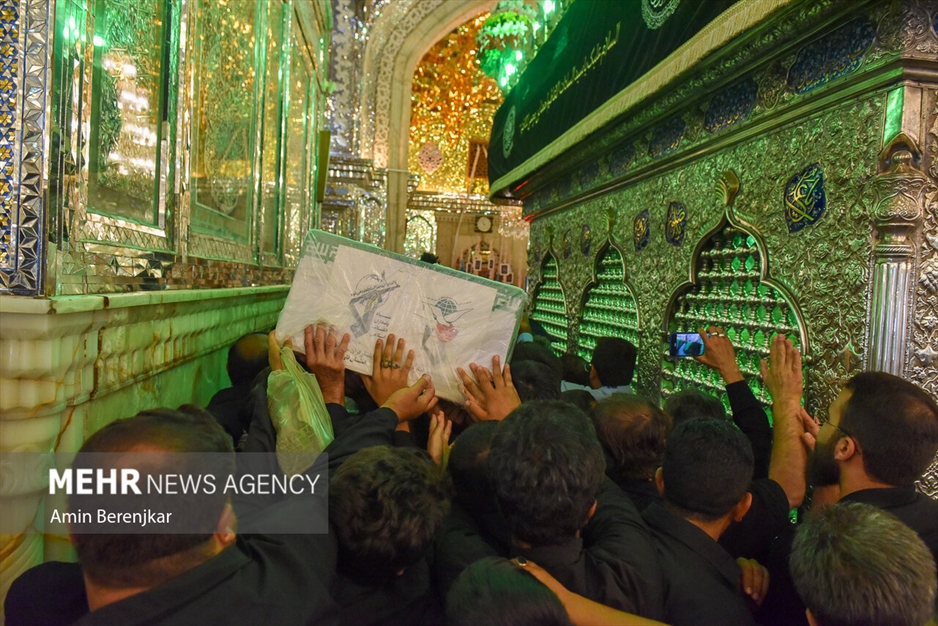 تشییع ۲ شهید حادثه تروریستی حرم شاهچراغ (علیه‌السلام)