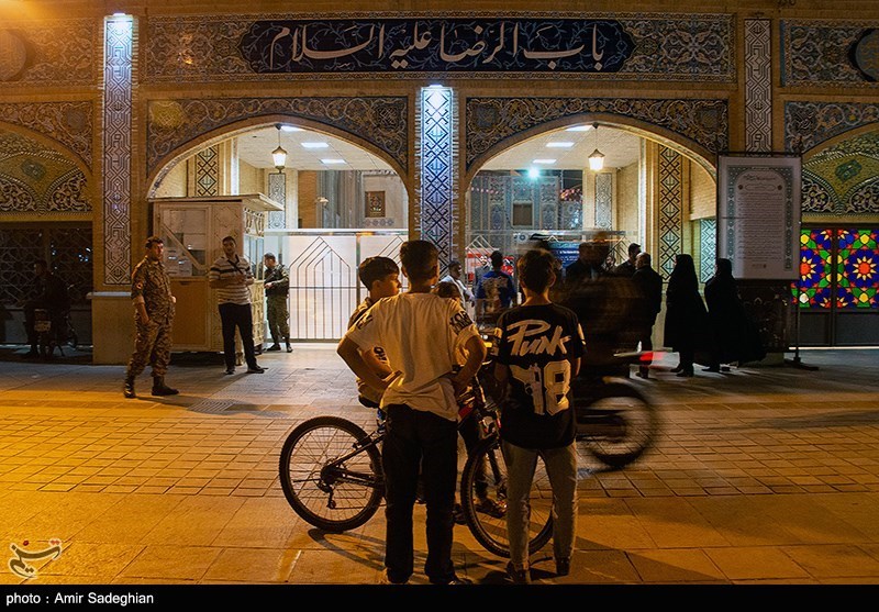 حرم مطهر شاهچراغ علیه‌السلام  بعد از حادثه تروریستی